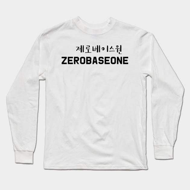 ZEROBASEONE Long Sleeve T-Shirt by saytheky